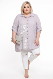 SINNE design.. linnen A-lijn tuniek/hemd