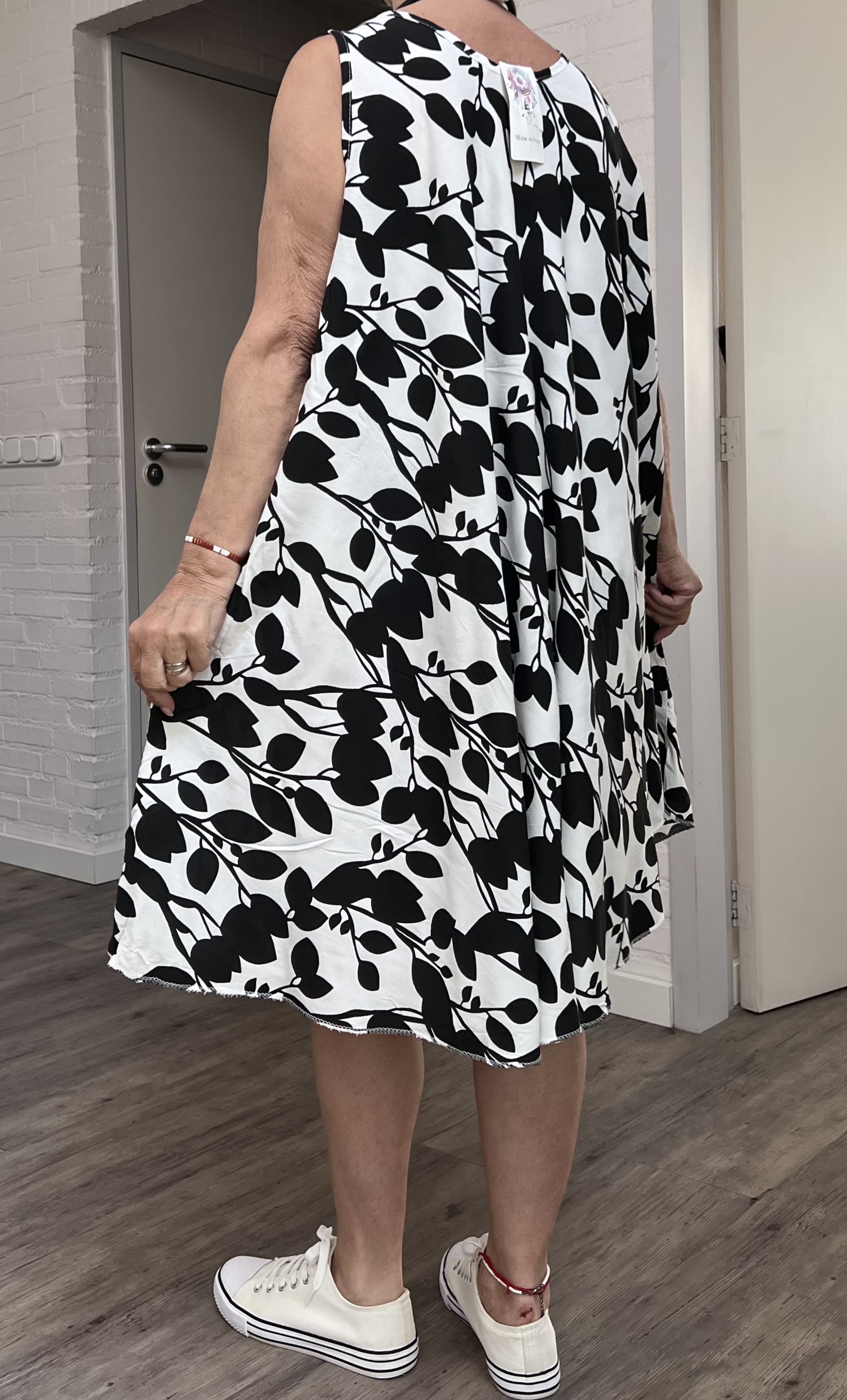 ITALIA oversized viscose A-lijn zomer jurk/in meerdere kleuren