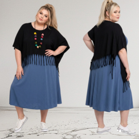 Moonshine oversized  katoen top stretch