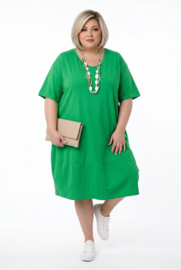 ITALIA MODA katoen A-lijn jurk stretch