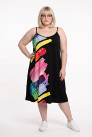 Ophilia viscose A-lijn jurk/tuniek  stretch