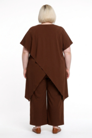 ITALIA MODA oversized viscose mix tuniek + broek stretch /in meerdere kleuren