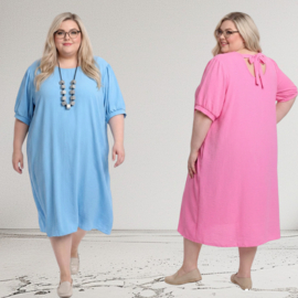 ITALIA MODA  viscose jurk/in meerdere kleuren