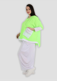 AKH viscose linnen look oversized A-lijn top