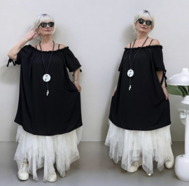 ITALIA MODA oversized tuniek/top/ stretch/in meerdere kleuren