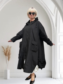 ALYANS oversized waterbestendig A-lijn zomerjas/tussenjas/mantel /in meerdere kleuren