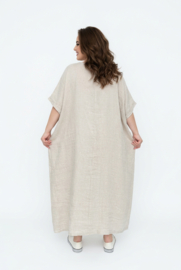 Mercy oversized linnen jurk/in meerdere kleuren