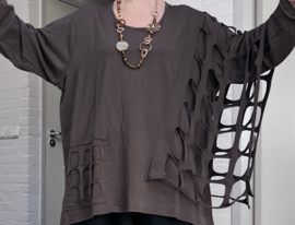 Moonshine  katoen tuniek/top stretch