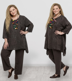 Moonshine linnen A-lijn tuniek