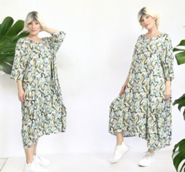 AKH oversized A-lijn  jurk apart