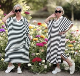 Sissi  oversized gebreide jurk apart/ stretch/in meerdere kleuren