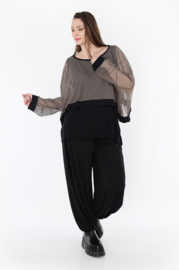 AKH oversized lichtgewicht mesh overtop stretch