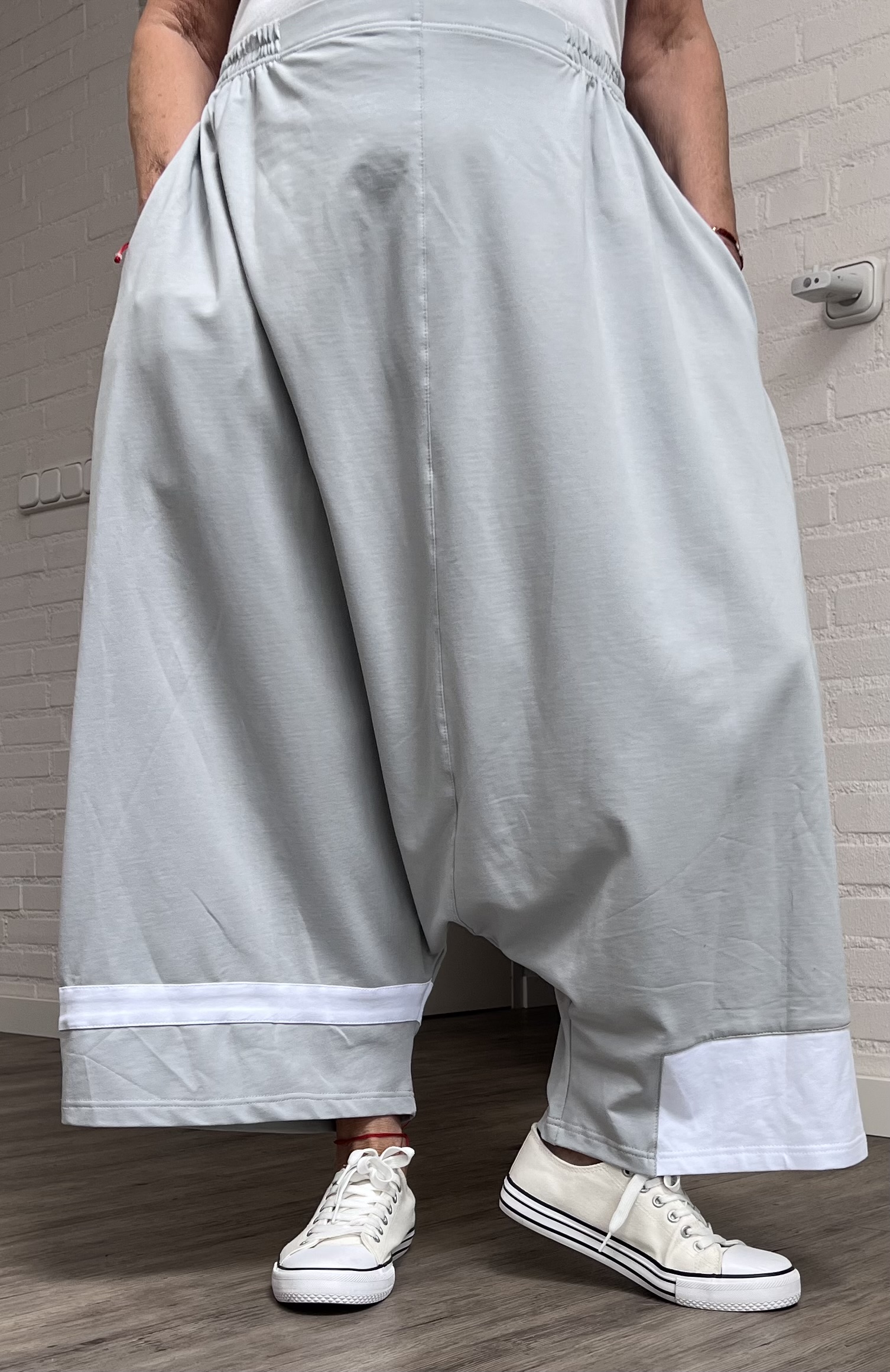 SINNE design..  viscose harembroek stretch/in meerdere kleuren