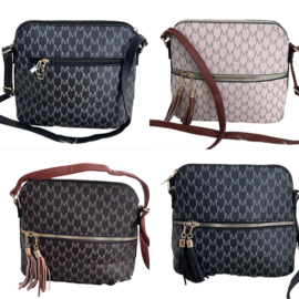 INGROSSO  designer dames handtas  - Fashion glamour bag/in meerdere kleuren