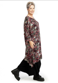 AKH oversized viscose tricot A-lijn tuniek  apart stretch