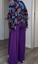 Naveed  oversized viscose jersey top/stretch