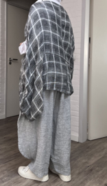 Vincenzo Allocca oversized linnen top/tuniek apart