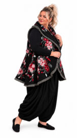 ITALIA  wol mix mouwloos vest stretch /in meerdere kleuren