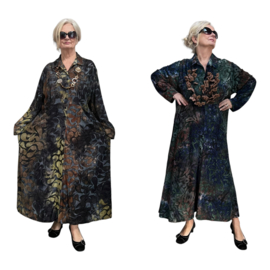 Ophilia viscose A-lijn jurk/hemd/blazer stretch/in meerdere kleuren