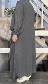 Giovani Collection viscose tricot A-lijn jurk stretch