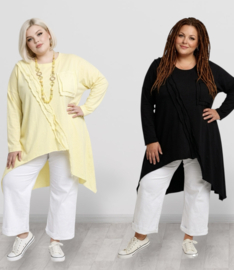 ITALIA oversized katoen tuniek stretch /in meerdere kleuren