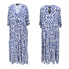 Vincenzo Allocca oversized viscose  BOHO A-lijn jurk apart