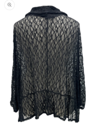 Vincenzo Allocca oversized korte vest/blazer stretch/ KANT /aparte/stretch