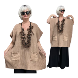 Italia Moda oversized gebreide top stretch