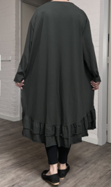 ITALIA MODA oversized katoen A-lijn tuniek stretch/in meerdere kleuren