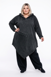 ITALIA MODA de modieuze kleuring katoen tuniek  stretch /in meerdere kleuren