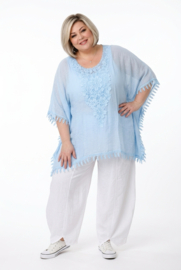 ITALIA MODA oversized katoen  tuniek/poncho