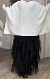 ITALIA oversized viscose mix gebreide top/tuniek