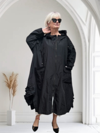 ALYANS oversized waterbestendig A-lijn zomerjas/tussenjas/mantel /in meerdere kleuren