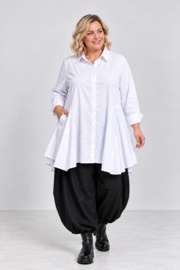 Vincenzo Allocca oversized katoen A-lijn blouse/tuniek stretch/in meerdere kleuren