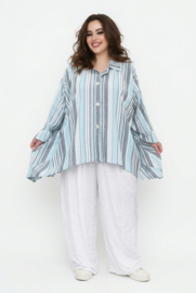 AKH  viscose/linnen A-lijn blazer/vest /in meerdere kleuren