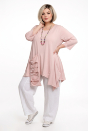 Moonshine  katoen A-lijn tuniek stretch