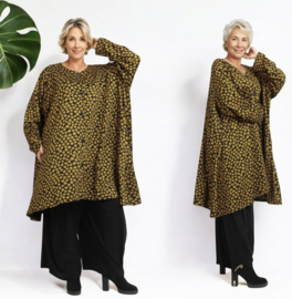 AKH  oversized viscose mix A-lijn blazer stretch