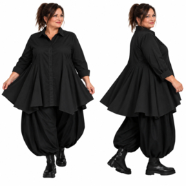 Vincenzo Allocca oversized katoen A-lijn blouse/tuniek stretch/in meerdere kleuren
