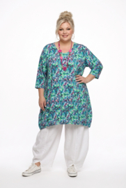 New Jersey viscoseA-lijn tuniek met zakken stretch