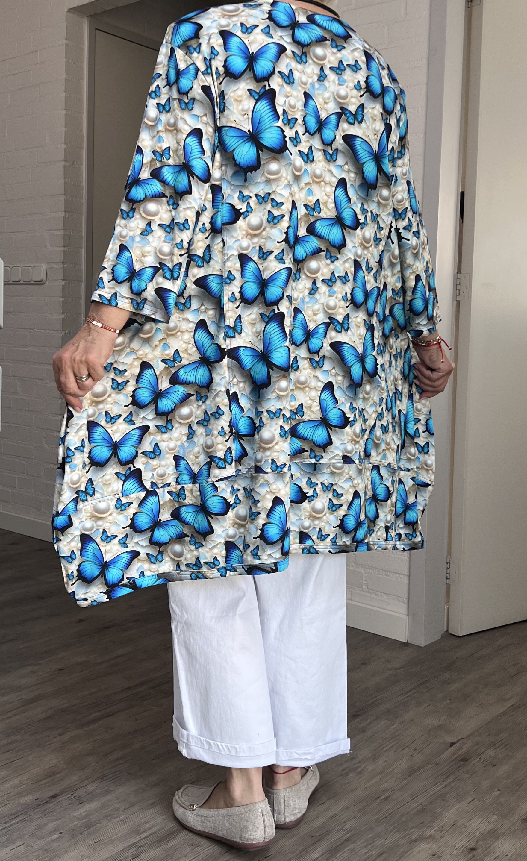 New Jersey viscose A-lijn jurk/tuniek/ stretch