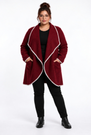 ITALIA MODA wol mix oversized vest/blazer/stretch