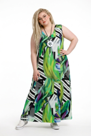 Ophilia viscose A-lijn jurk stretch/stretch