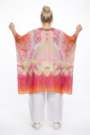 ONE OF A KIND  viscose zomer poncho/tuniek