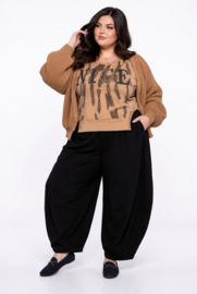 ITALIA oversized katoen/acryl mix top/in meerdere kleuren