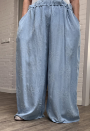 Moonshine jeans tencel wijde broek apart