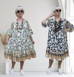 ITALIA MODA  viscose  A-lijn tuniek/jurk/in meerdere kleuren