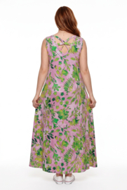 Ophilia viscose A-lijn jurk/ stretch