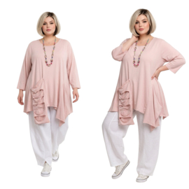 Moonshine  katoen A-lijn tuniek stretch