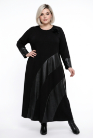 Vincenzo Allocca katoen ballon jurk met bloem / stretch