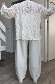 ITALIA  kanten vest/blazer  stretch